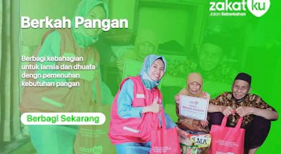 Sedekah Pangan untuk Lansia, Janda dan Dhuafa