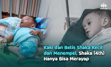 Bantu Shaka Berjuang Lawan Komplikasi Penyakitnya