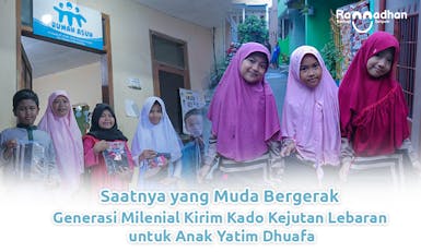 1000 Baju Lebaran untuk Anak Yatim dan Dhuafa