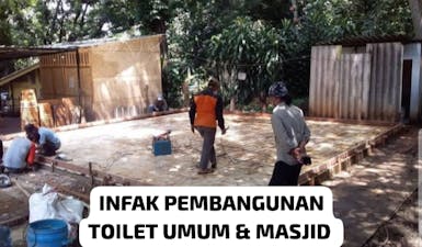 Infak Pembangunan Toilet Umum Dan Masjid