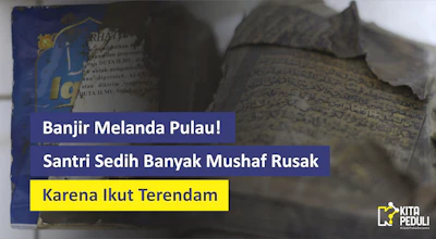 Sedekah Al-Quran untuk Ribuan Korban Bencana