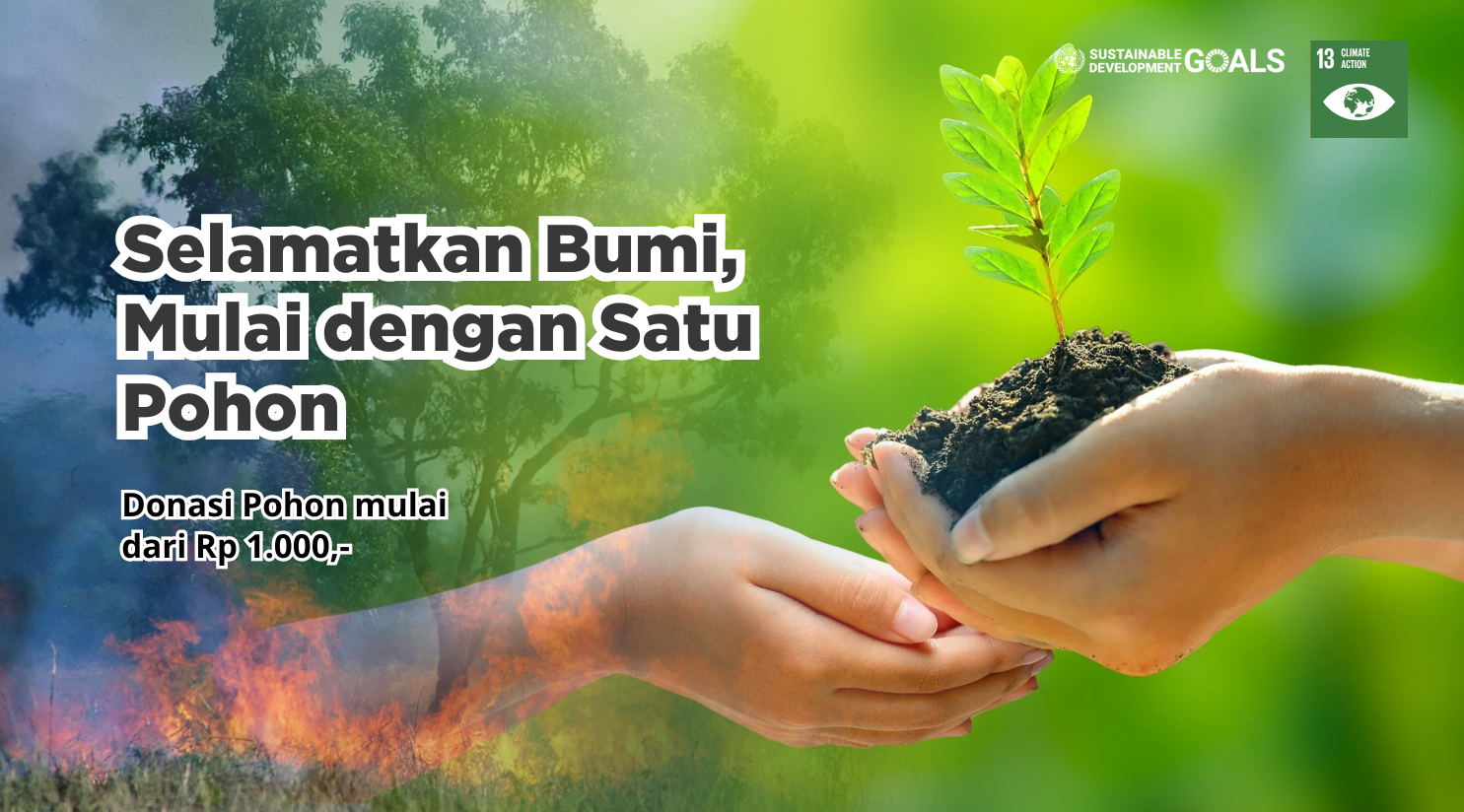 Donasi 1 Pohon untuk Masa Depan