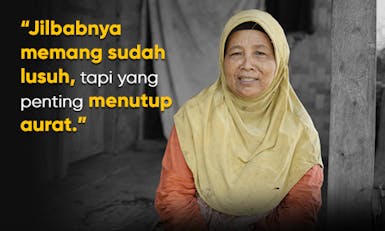 Jilbab Tanda Cinta Untuk Wanita Mualaf Baduy