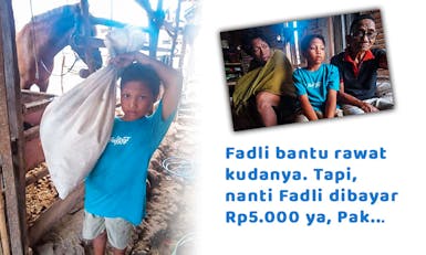 Ayah dan Kakek Gangguan Jiwa, Fadli Jadi Buruh Ternak Kuda Demi Mereka