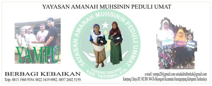 Bantu kehidupan orang miskin para jompo dan dhuafa serta guru ngaji di pelosok