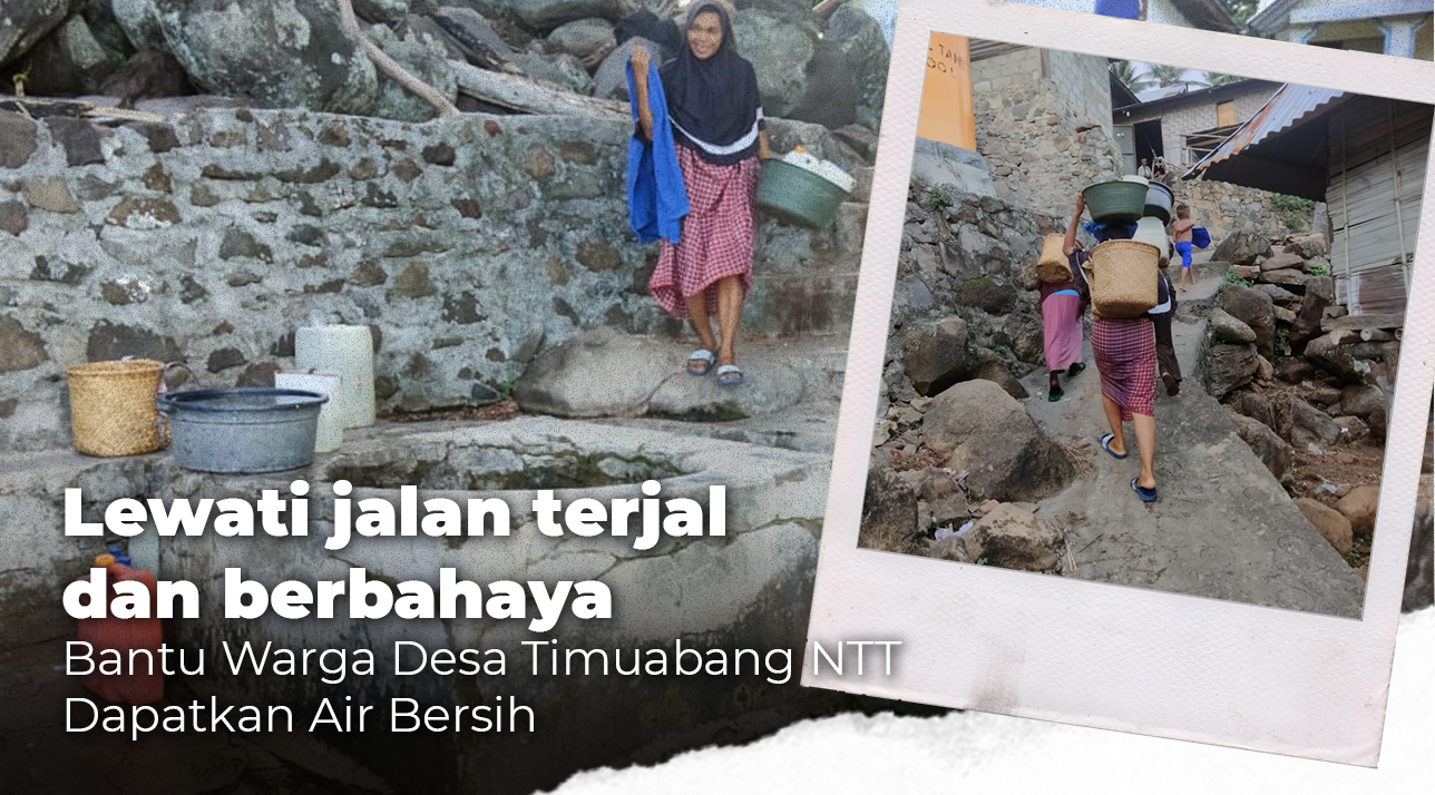 Sedekah Air Bersih tuk Warga Desa Timuabang NTT