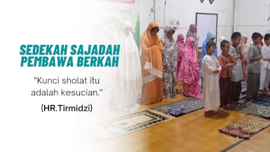 Berbagi Sejadah Tabung Pahala Jariyah