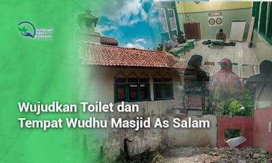 22 Tahun Masjid As Salam Tidak Punya Toilet dan Tempat Wudhu