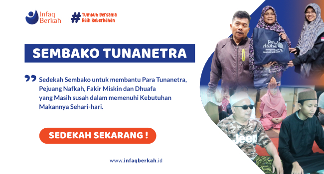 Sembako untuk Tunanetra