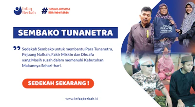 Sembako untuk Tunanetra