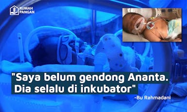 Ananta, Bayi Merah Lahir tanpa Paru-Paru Sempurna