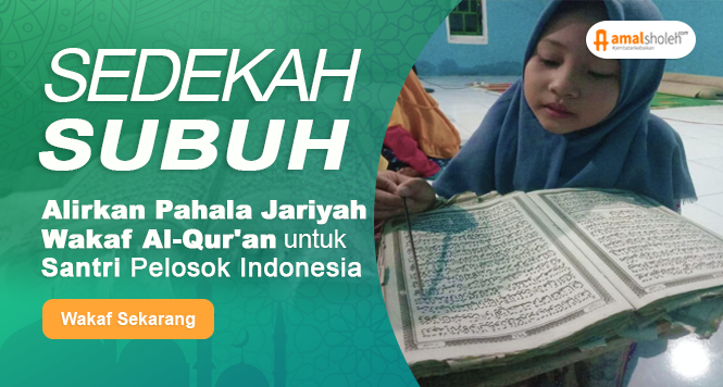 Wakaf Alquran Untuk Santri Yatim Dhuafa Penghafal Quran