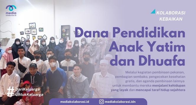 Bantuan Dana Pendidikan untuk Anak Yatim & Dhuafa