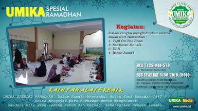 UMIKA Spesial Ramadhan Edisi 1442 Hijriyah