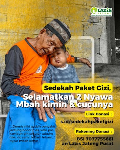 Bantu Lansia dan Anak Dhuafa Terlantar