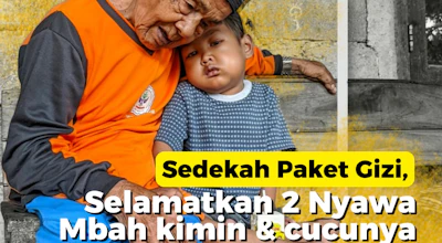 Bantu Lansia dan Anak Dhuafa Terlantar
