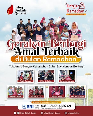 Gerakan Berbagi Amal Terbaik Ramadhan