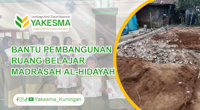 Bantu Pembangunan Ruang Belajar Madrasah Al-Hidayah