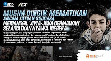Bantuan Musim Dingin untuk Saudara Muslim Dunia