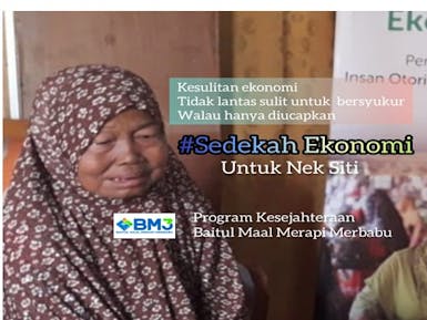 SEDEKAH EKONOMI UNTUK NEK SITI