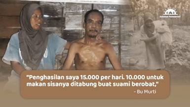 10 Tahun Mengais Sampah Demi Suami yang Sakit