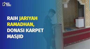 Amal Jariyah Tak Terputus! Sedekah Karpet Masjid