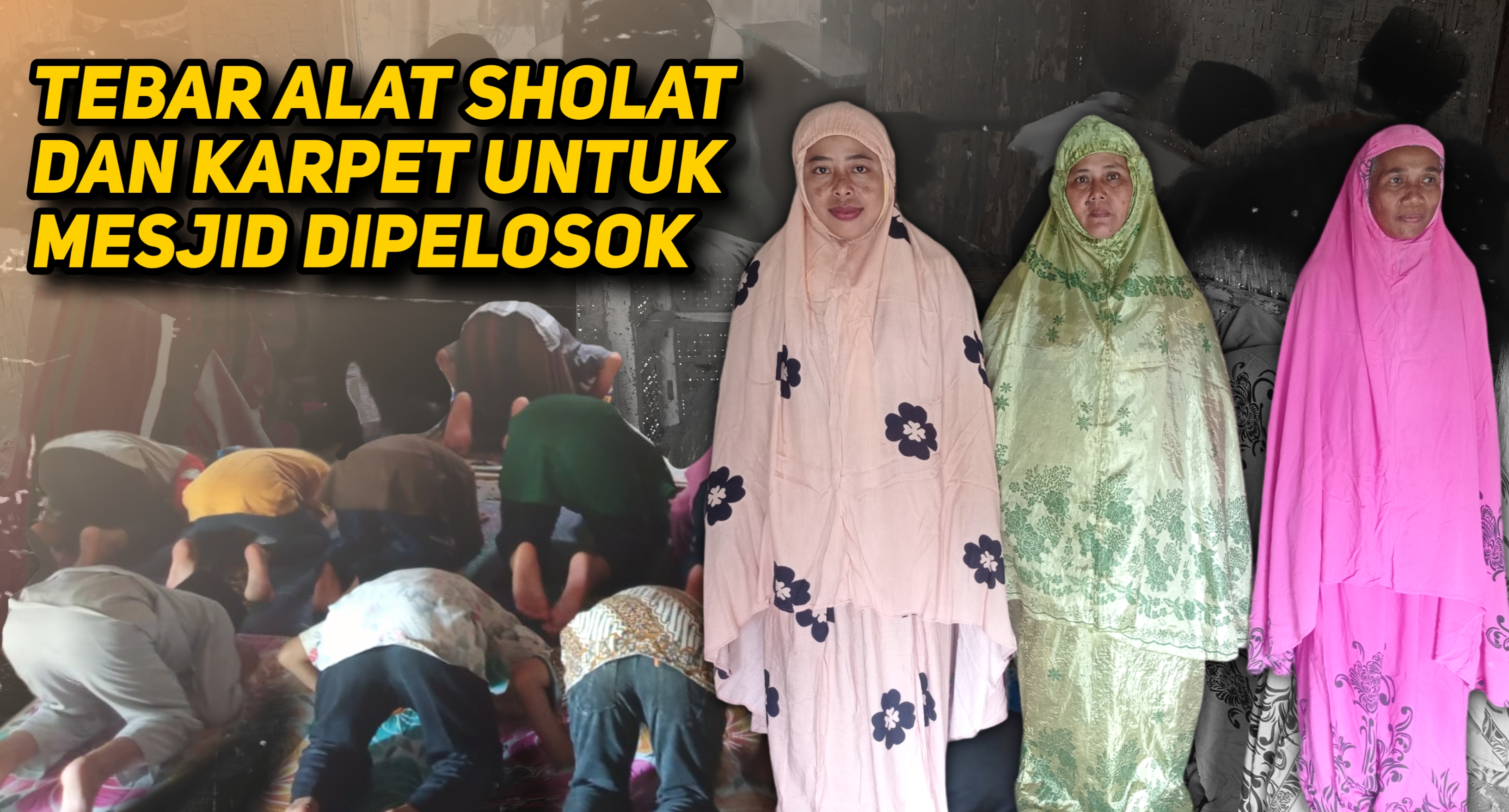 Ramadhan Berbagi Mukena Dan Karpet Masjid