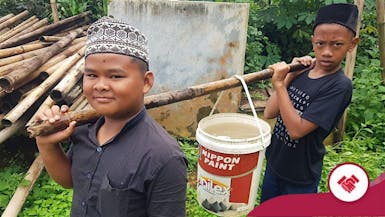 Wakaf Sumur, Krisis Air Santri Yatim Wudhu Pakai Air Keruh