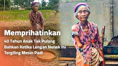 Bahagiakan Nek Nisa di Usia Senjanya