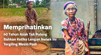 Bahagiakan Nek Nisa di Usia Senjanya