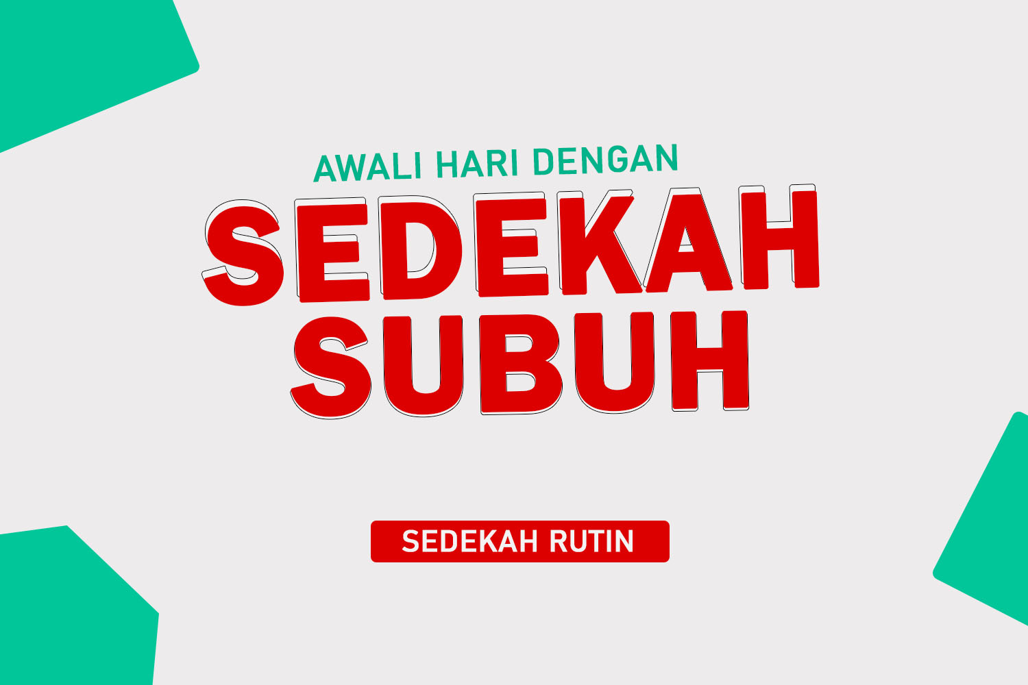 Sedekah Subuh untuk Dhuafa