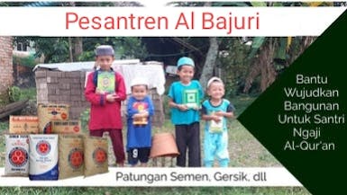 Bantu Kobong buat para santri penghaf Qur'an dan kitab kuning