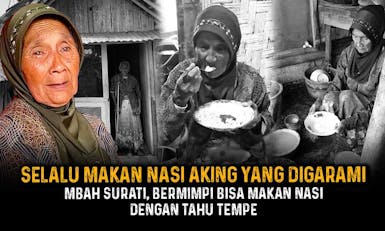 BANTU MBAH SURATI MENDAPATKAN MAKANAN LAYAK