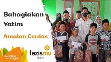 Bahagiakan Anak Yatim dan Piatu, Amal Jariyah Pahala Terus Mengalir #SemarakMuharram