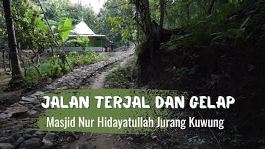 Bangun Akses Jalan dan Penerangan Masjid Desa
