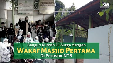 Wakaf Masjid Pertama di Pelosok NTB