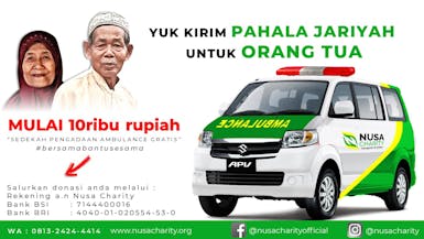 BANTU PENGADAAN AMBULANCE GRATIS DI PELOSOK