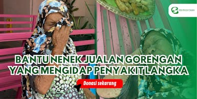 Sakit Langka, Nenek Jual Gorengan untuk Hidup