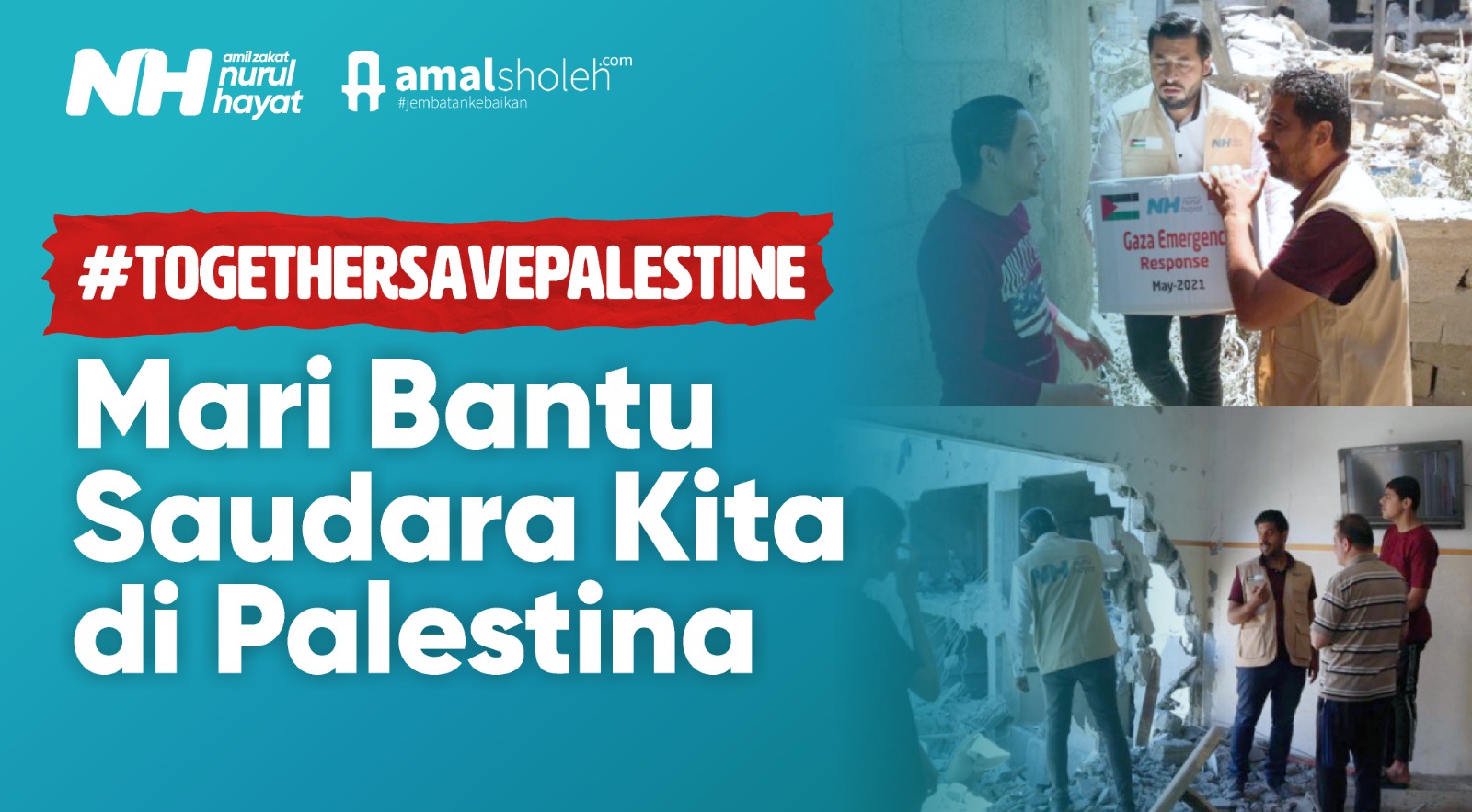 Together Save Palestine: Mari Bantu Saudara Kita di Palestina