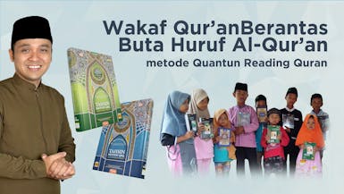 Sedekah Quran Berantas Buta Huruf Al Quran Metode Quantum Reading Quran