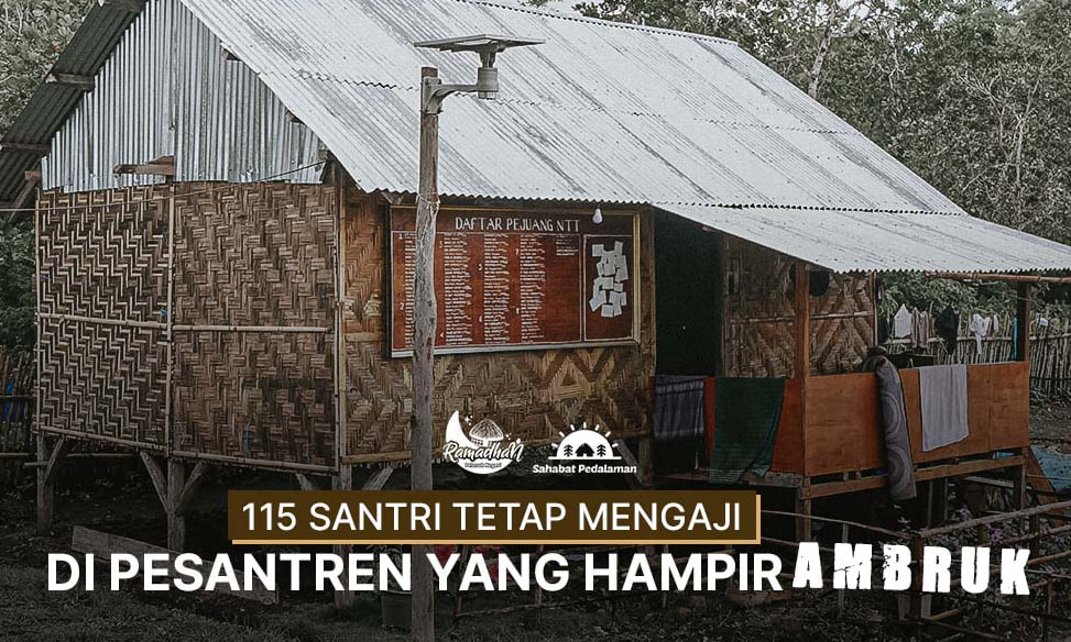 Muliakan 115 Santri TPA Qur’an Kolong di bulan Ramadhan