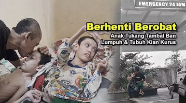 Tolong! Terhenti Berobat Haikal Butuh Pengobatan