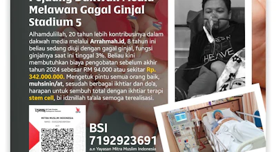 Mari Bantu Ustadz Jibriel, Pejuang Dakwah Media, Kembali Sehat!