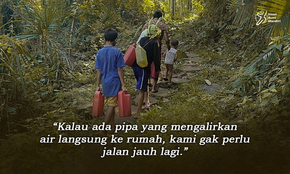 Alirkan Air Bersih untuk Warga Kampung Tureng, NTT