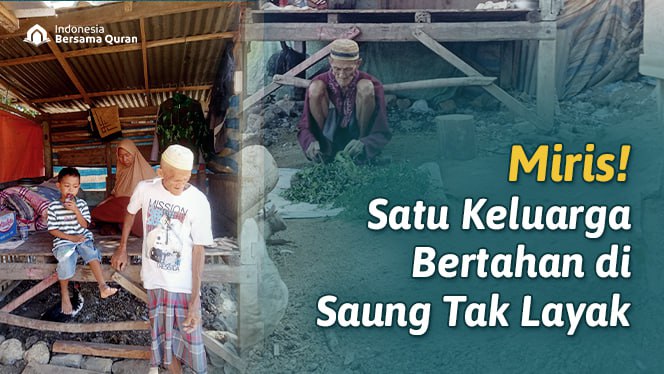 Tinggal Di Saung Tak Layak, Sejahterakan Kek Hemon (68 thn) di Masa Tuanya