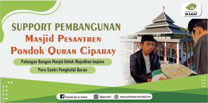 Support Pembangunan Masjid Pesantren Pondok Quran Ciparay 9486