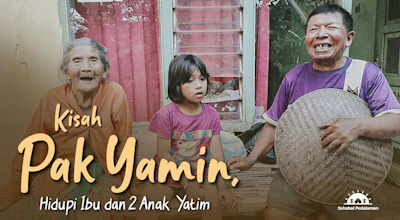 Tuntun Sepeda Sejauh 20 Kilometer Demi Hidupi Keluarga