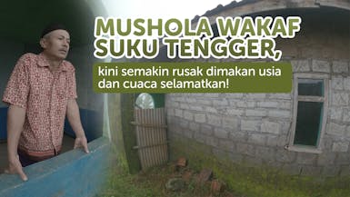 Wujudkan Masjid Impian Warga Perbukitan Dekat Bromo