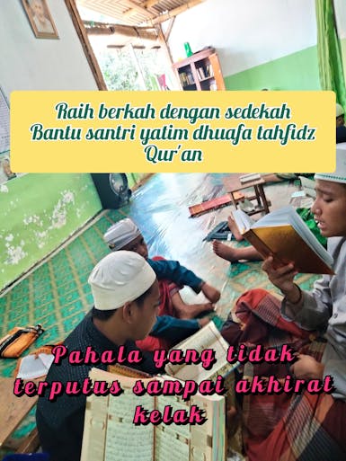 Sedekah subuh bantu yatim dan dhuafa