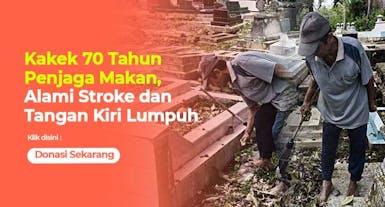 Kisah Pilu Kakek Penjaga Makam Di Sisa Usia